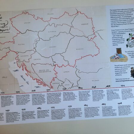 Mappa dell'Impero Asburgico